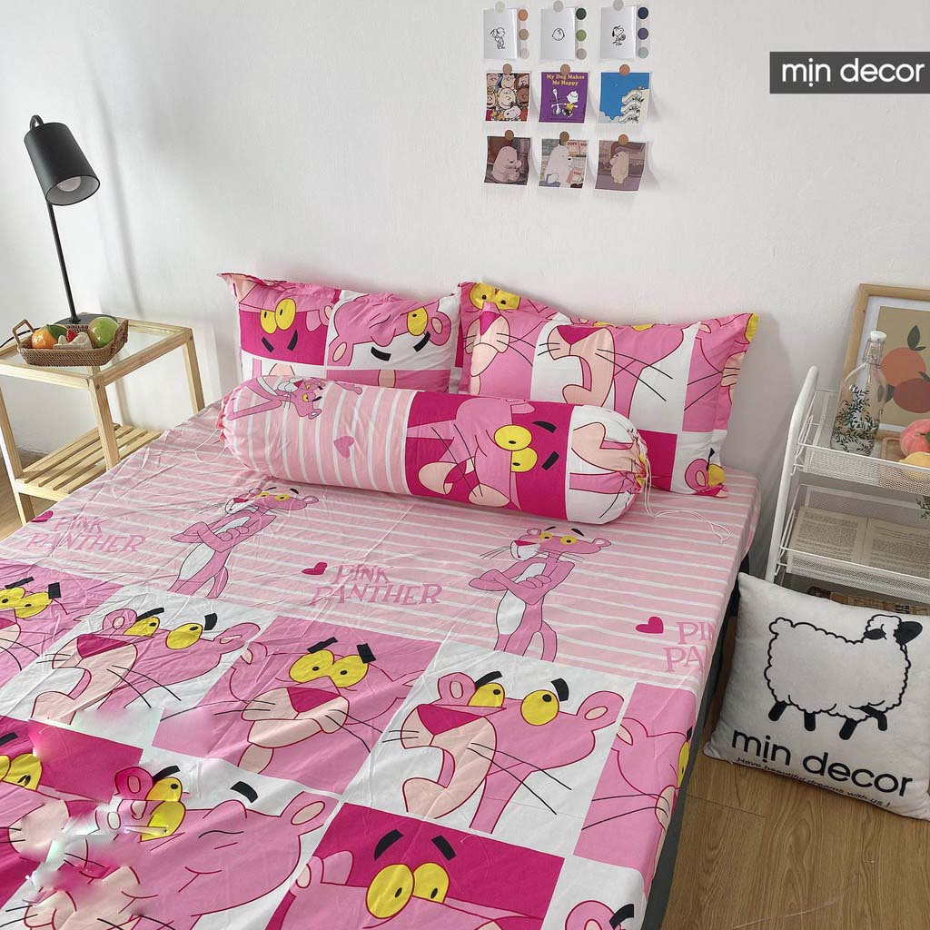 Bộ ga giường vỏ gối cotton 3d, bộ ga gối cotton mềm mịn nhiều họa tiết | BigBuy360 - bigbuy360.vn