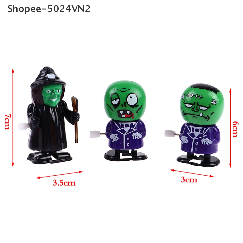 [Mới &amp; Halloween &amp;] Đồ Chơi Lên Dây Cót Hình Mắt Bí Ngô Phù Thủy Ma Cà Rồng Nhảy Múa Đi Bộ Cho Tiệc