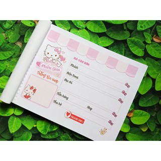 [CÓ SẴN] Phiếu ship hàng hình kitty dễ thương