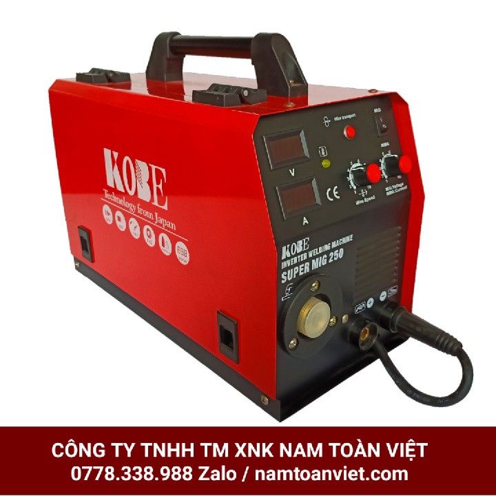 MÁY HÀN MIG 3 CHỨC NĂNG 250 -DÙNG KHÍ-KHÔNG DÙNG KHÍ-HÀN QUE-CHÍNH HÃNG