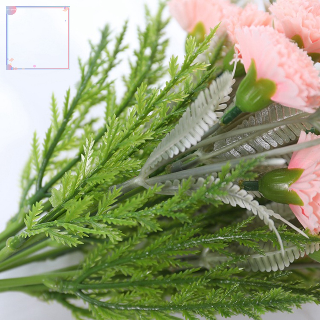 (DOV) 1 Nhánh Hoa Cẩm Chướng Giả Lụa Bắt Mắt Linh Hoạt