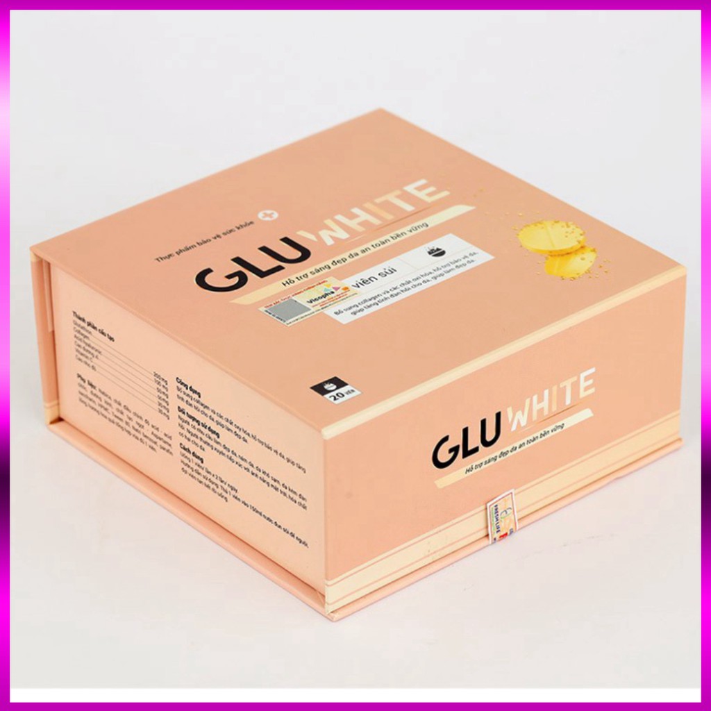Sủi Trắng Da Gluwhite - Hỗ Trợ Làm Đẹp Da, Giảm Thâm, Mờ Nám, Bảo Vệ Da | BigBuy360 - bigbuy360.vn