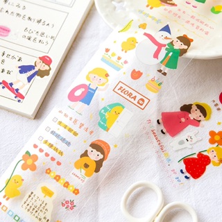 Sticker trang trí sổ cute