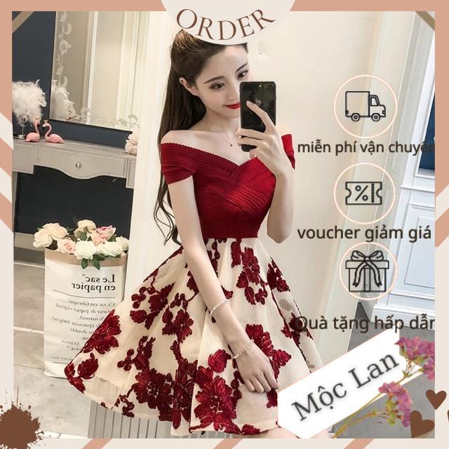 Váy len  nổi sang trọng cho bạn gái -hàng chuẩn không phai hàng xưởng may lại