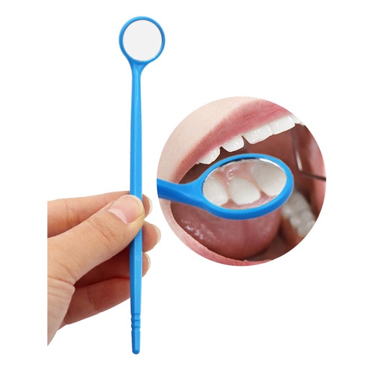 Gương Nha Khoa Bằng Nhựa Phản Quang Giúp Phát Hiện Sâu Răng, Cao Răng, Mảng Bám Hiệu Quả