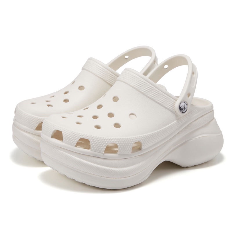 Dép sục cross đế cao màu tím 8 cm hàng od