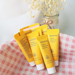[MINISIZE 10ml] Kem Chống Nắng Innisfree Triple Shield
