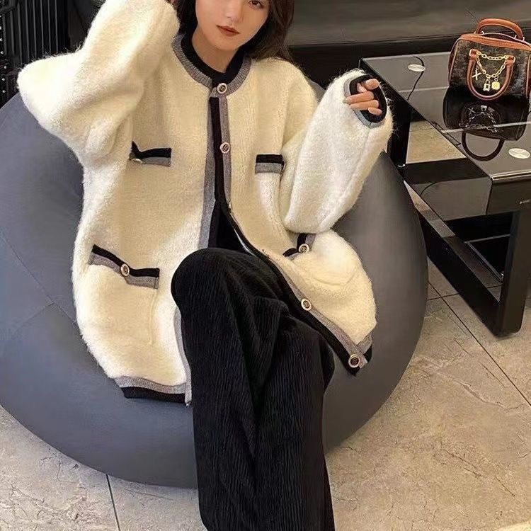 COZOK Quần Ống Rộng Lưng Cao Xếp Ly Thời Trang Dễ Phối Đồ