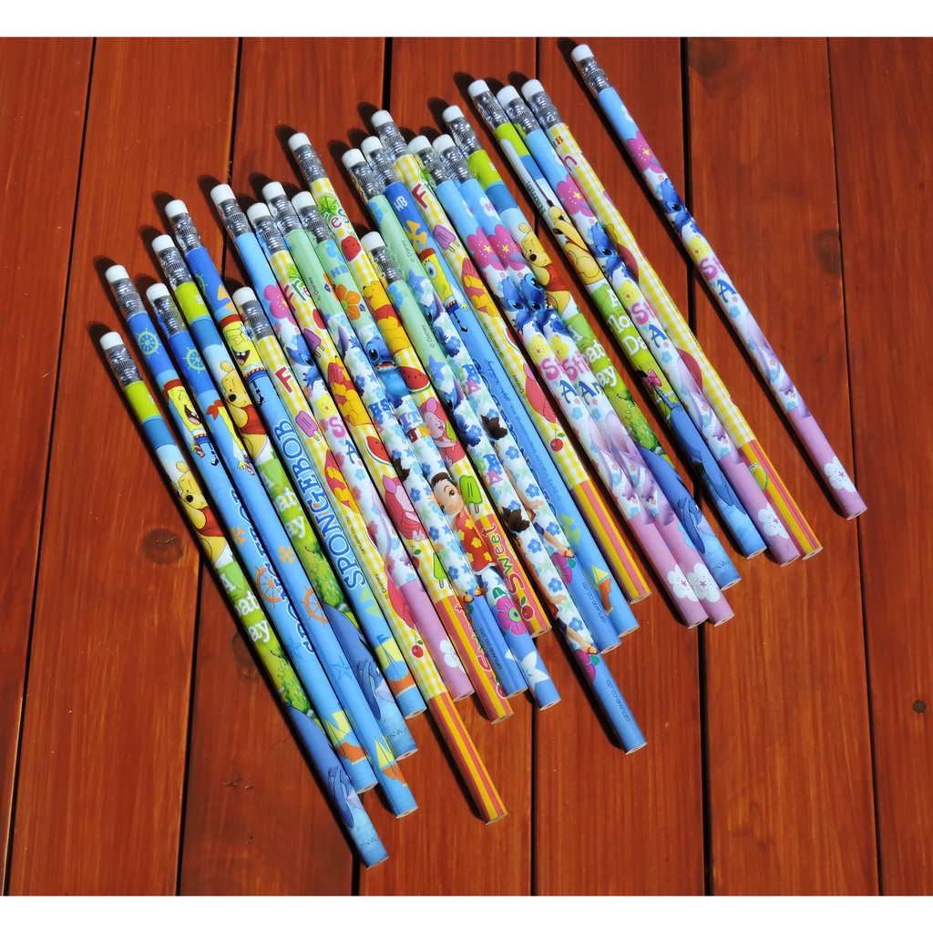 Bút Chì 2B Bút Chì Gỗ Mẫu Cartoon