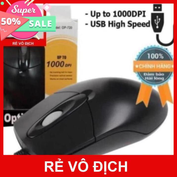 CHUỘT MÁY TÍNH A4TECH 720 USB GAME siêu trâu sử dụng cho máy vi tính để bàn hoặc laptop
