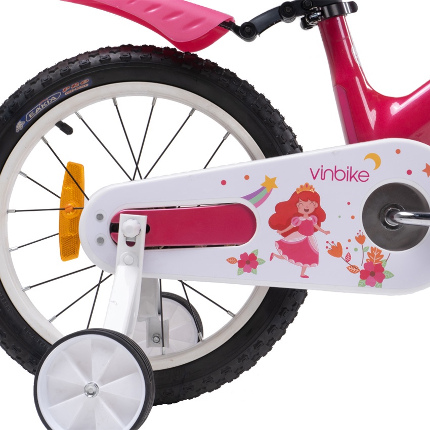 [FREESHIP] Xe đạp trẻ em Youth Vinbike Ruby 16 cho bé gái 4 đến 7 tuổi cao 1 mét - 1m2