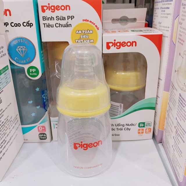 Bình uống nước -trái cây pigeon 60ml