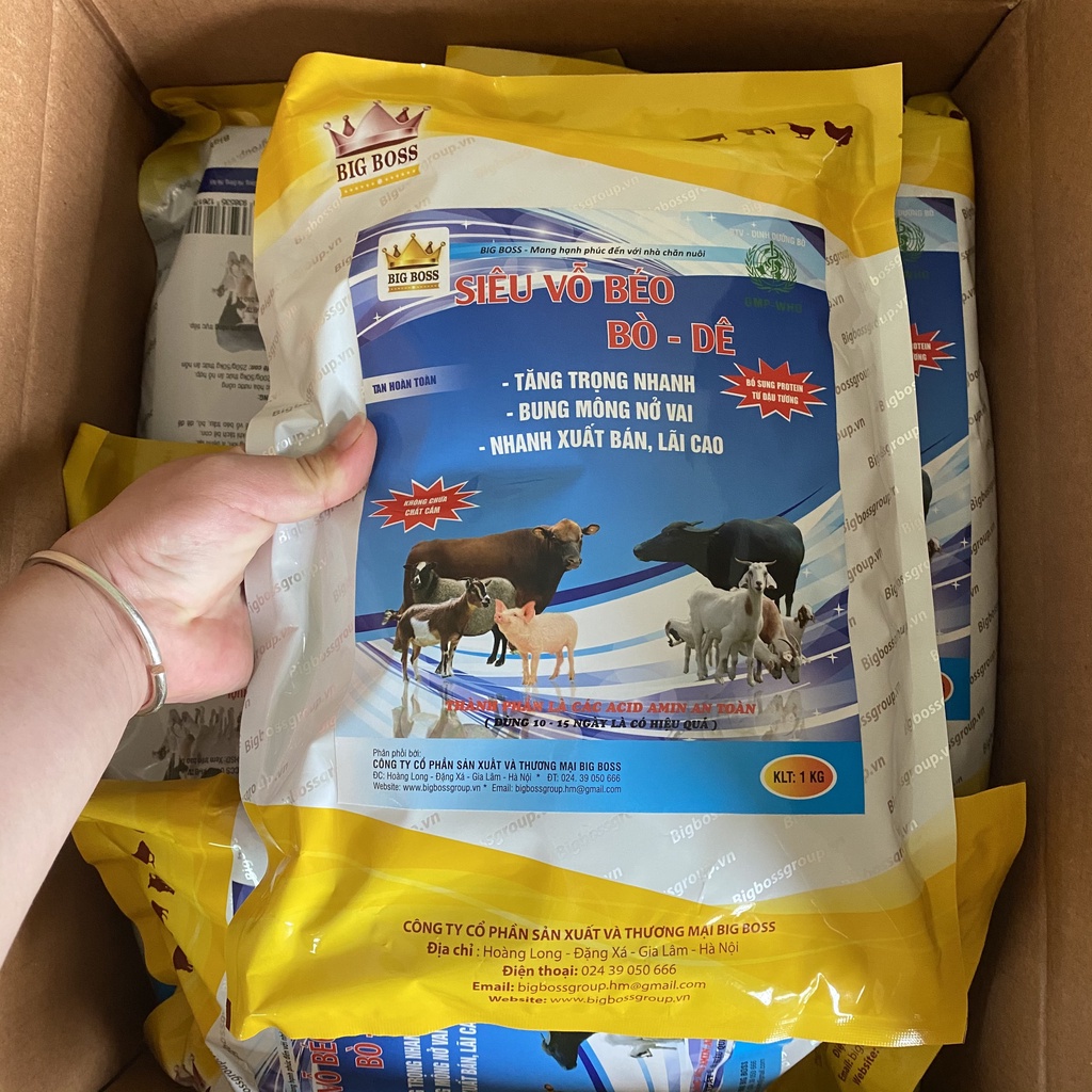 Siêu Vỗ Béo Trâu Bò Dê. Hàng Công Ty