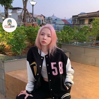 Áo khoác bomber dù C58 áo bomber bóng chày unisex nam nữ - CUTEZOO