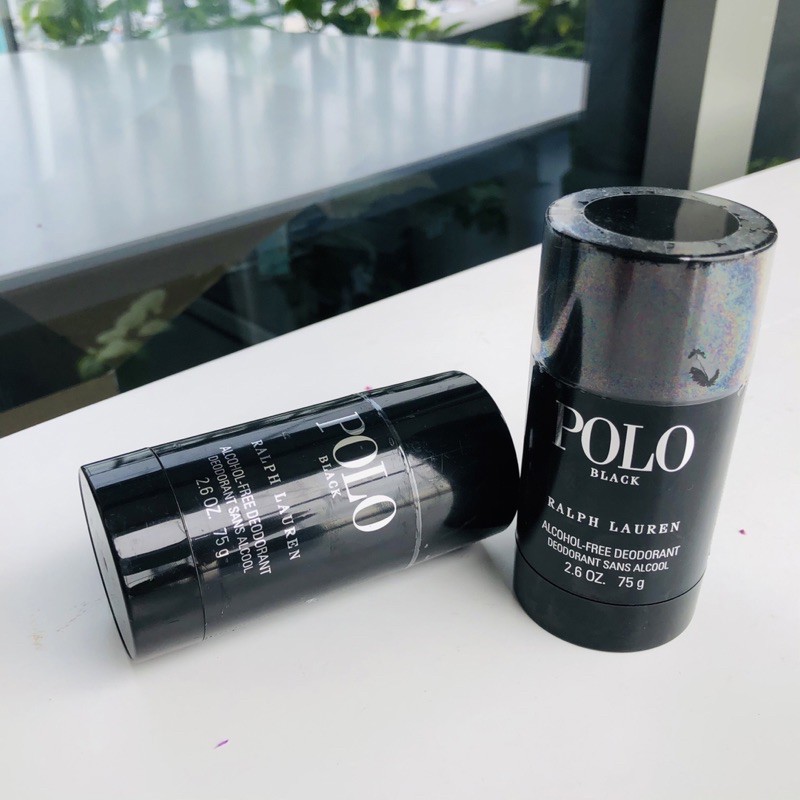 Sáp Lăn khử mùi POLO black 75g Hàng thơm không cần quảng cáo