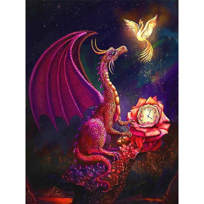 Bộ Tranh Đính Đá 5D Họa Tiết Độc Đáo DIY Dùng Trang Trí Nhà Cửa