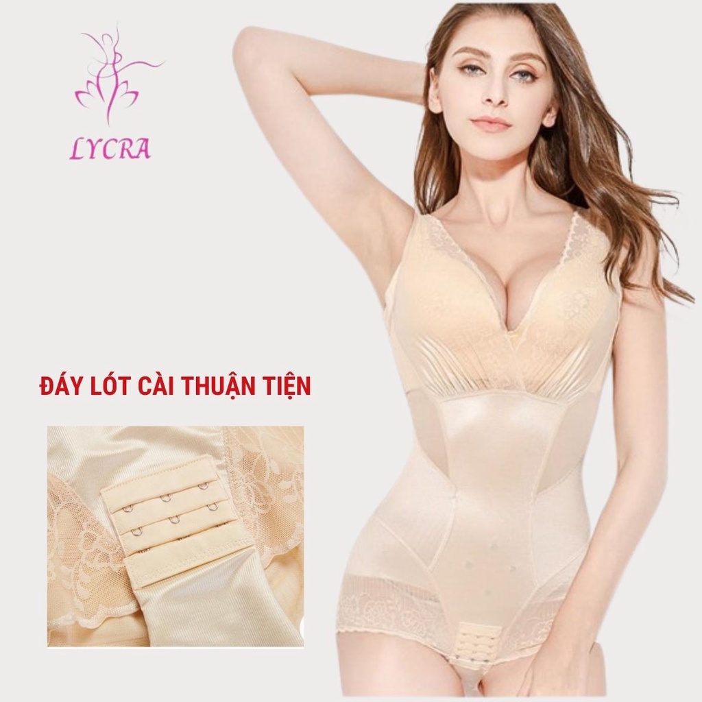 Áo gen định hình toàn thân nịt bụng hỗ trợ giảm eo sau sinh xuất Nhật