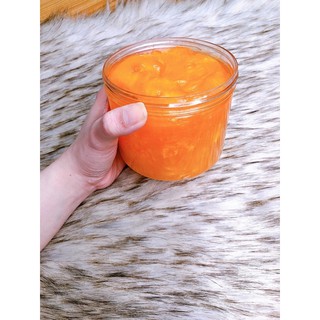 Hủ 500g gel hấp trăng cam nhũ