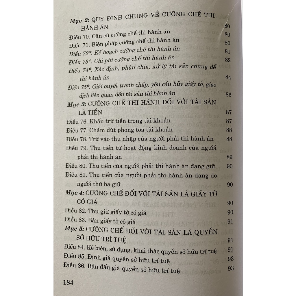 Sách- Luật Thi Hành Án Dân Sự