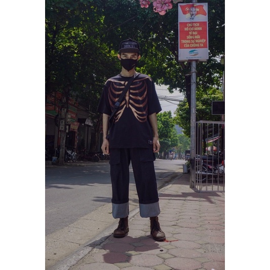 Quần Jean cargo pant phom rộng unisex nam nữ Drim Cargo over  -Local Brand Chính hãng | BigBuy360 - bigbuy360.vn