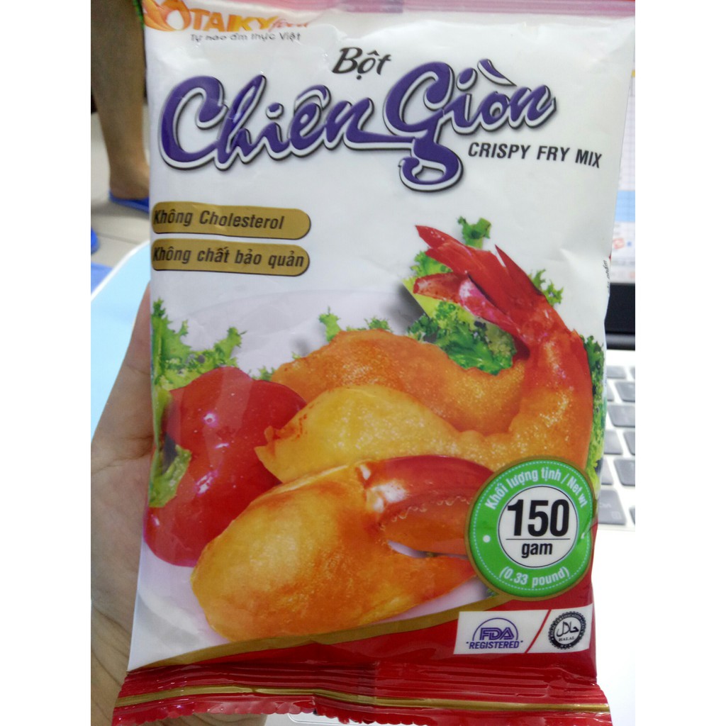 Bột chiên giòn Tài Ký, gói 150g