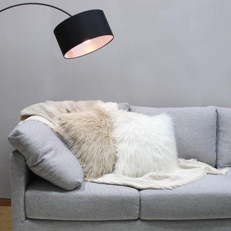 Gối lông thú giả mềm mịn trang trí sofa