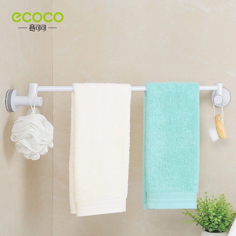 Giá treo khăn nhà tắm nhà bếp ecoco 1608 cao STNVN