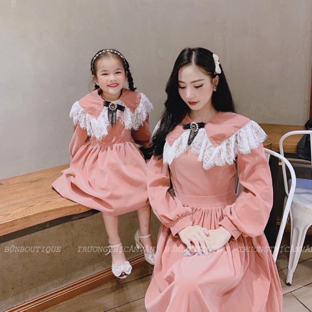 Váy đầm mẹ và bé