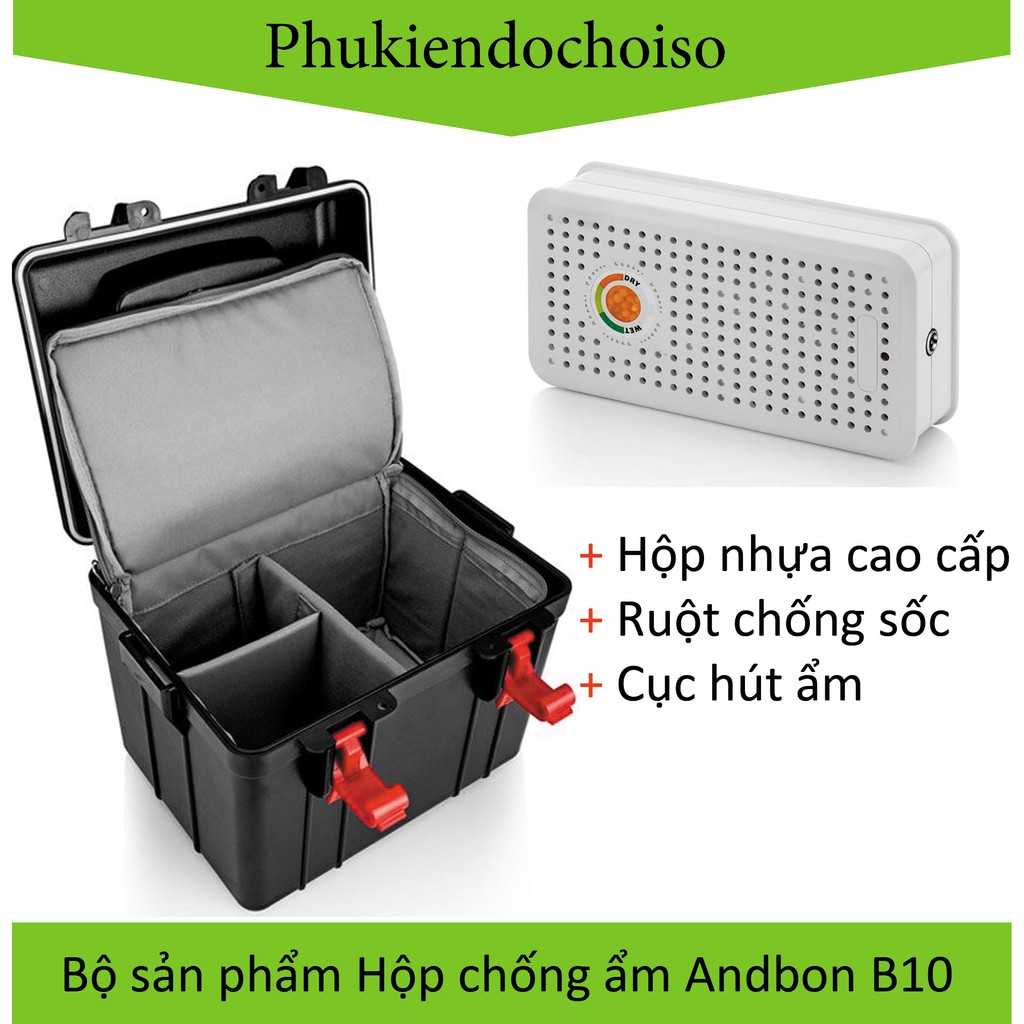 Tủ chống ẩm di động Andbon B10 ( có chống va đập )