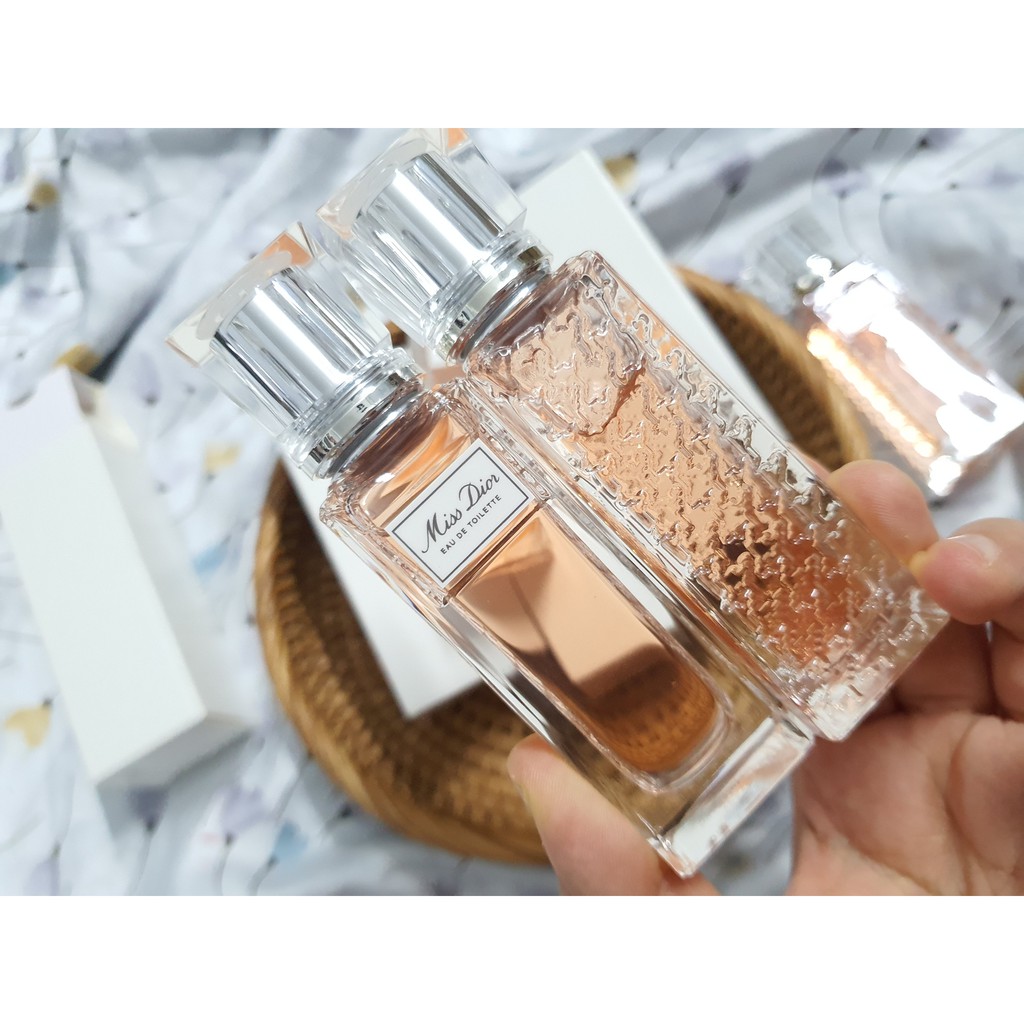 Nước hoa dạng lăn Miss Dior Perle De Parfum EDT 20ml hộp TESTER trắng