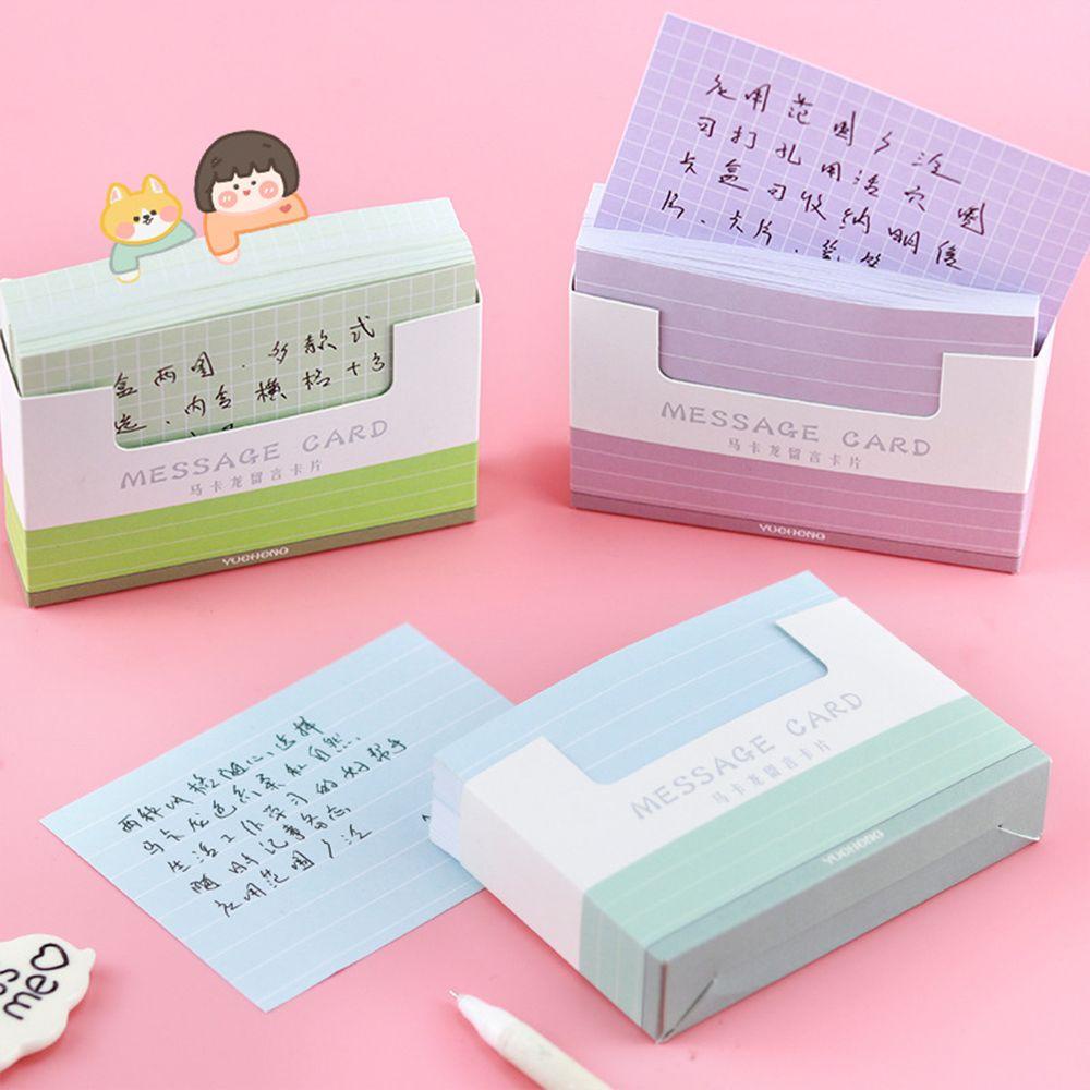 JARRED Giấy Ghi Chú Nhiều Màu Sắc Dày Dặn Tiện Dụng Cho Học Sinh