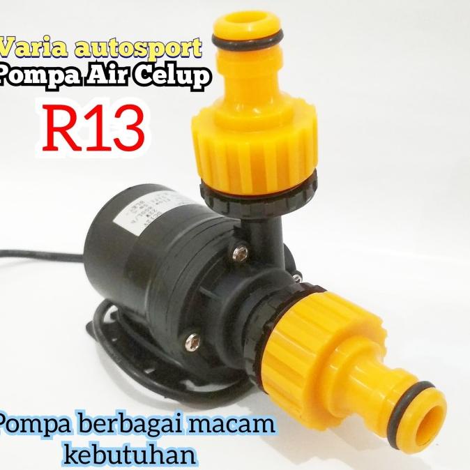 Máy Bơm Nước Chìm Mini DC 12V R13 Cho Hồ Cá