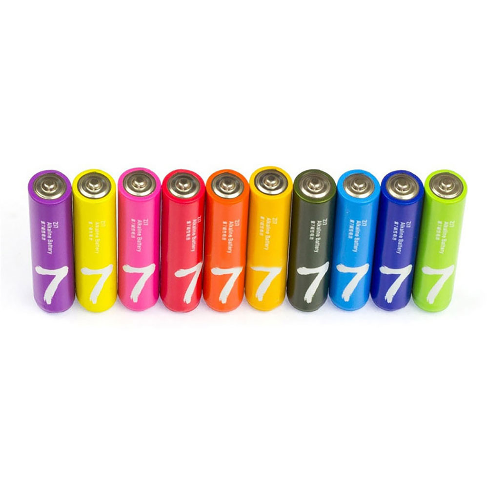 Bộ 10 pin AAA số 7 Xiaomi ZMI ZI7 Rainbow