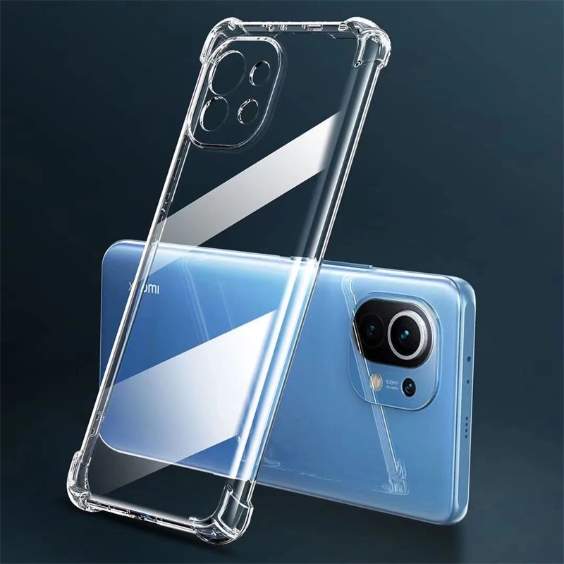 Tpu Ốp Điện Thoại Trong Suốt Chống Va Đập Cho Redmi 12 xiaomi 11 lite 5g