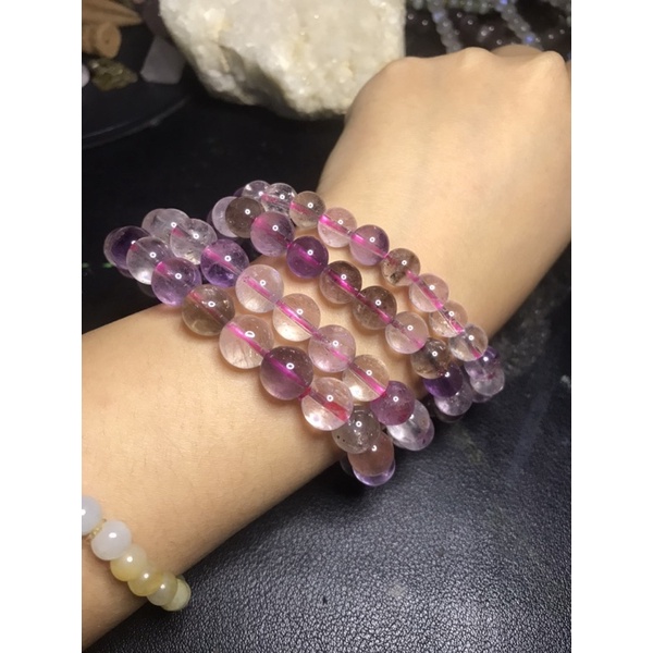 Vòng tay đá th.ach anh Super Seven