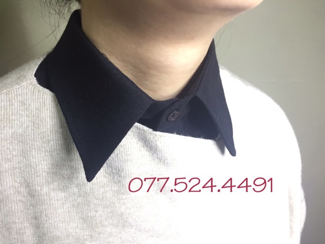 Cổ áo sơ mi rời cổ đức (cổ áo sơ mi giả cổ đức) | BigBuy360 - bigbuy360.vn