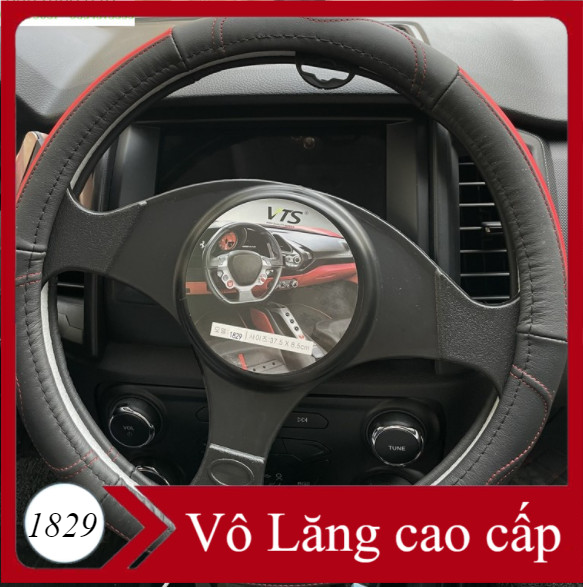 Bọc vô lăng ô tô 1829 – Da thật cao cấp chống trơn trượt (Hàng thiết kế)