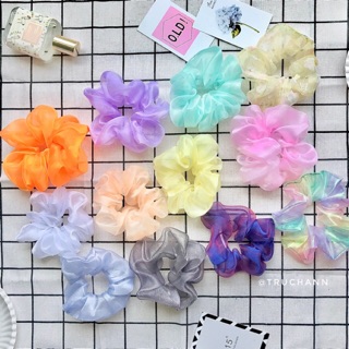 Set 5 scrunchies giá rẻ được chọn mẫu