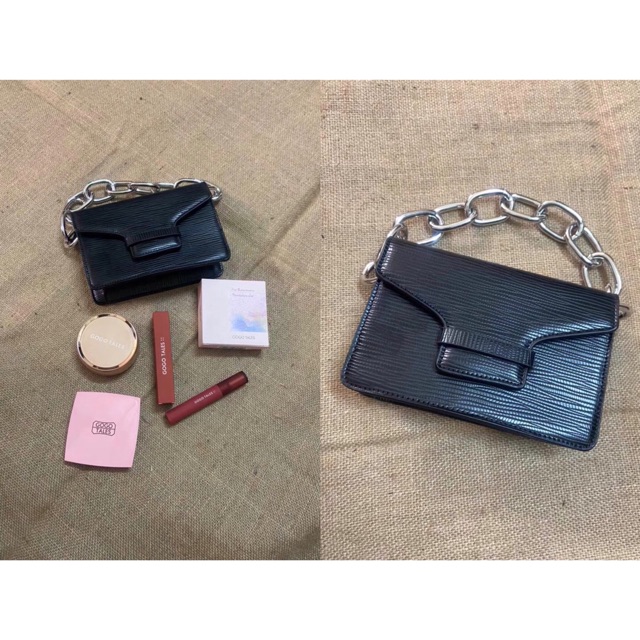 Túi kẹp nách phối dây xích hot trend (có ảnh thật) | BigBuy360 - bigbuy360.vn