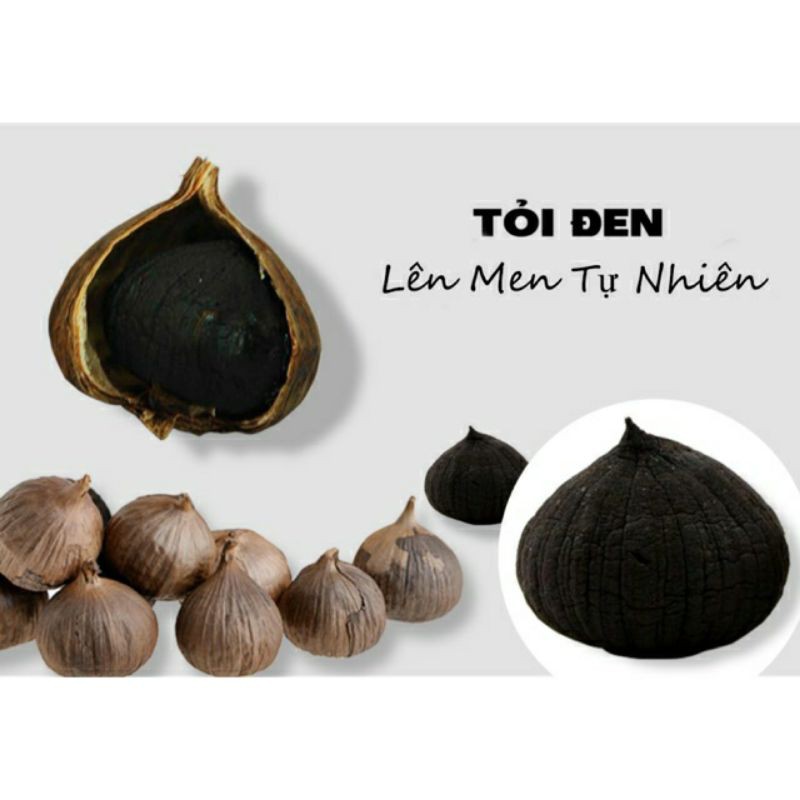 Tỏi đen Lý Sơn nhà làm_ túi 100gr