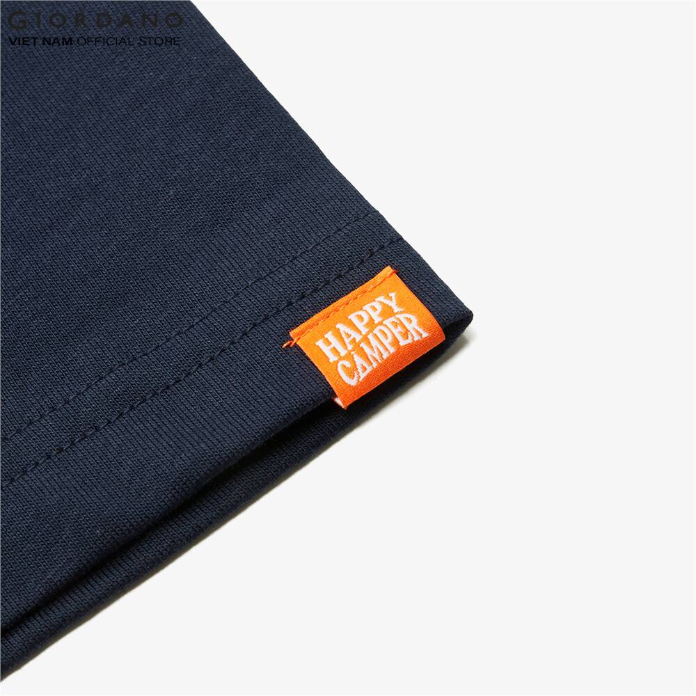 Áo Thun In Hình Ngắn Tay Nam Giordano 01091202