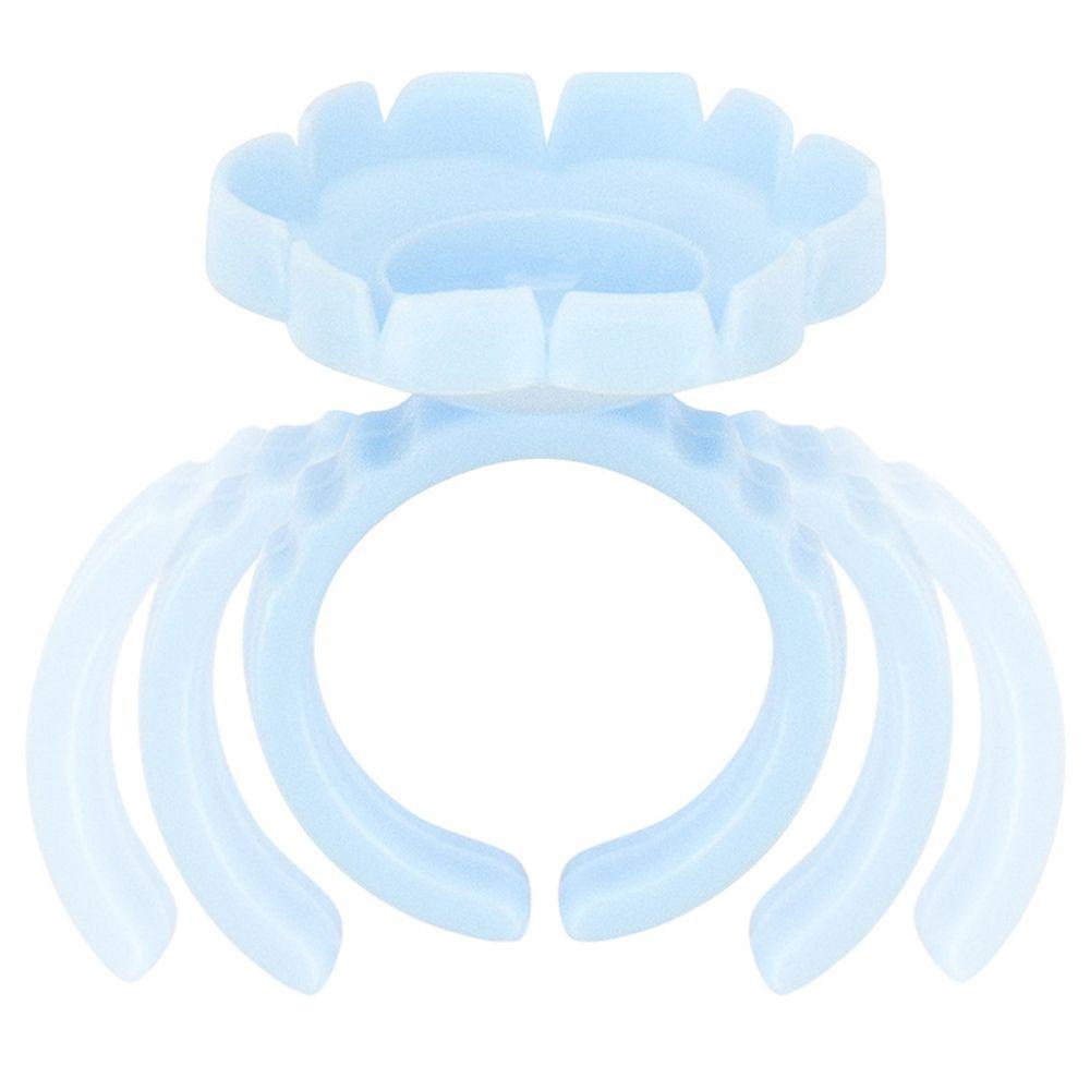 Set 100 Vòng Nhẫn Nhỏ Gắn Lông Mi Giả Giá Đỡ