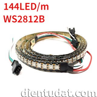 Dây LED RGB 144 LED/M Phủ Keo Chống Nước WS2812B 5050