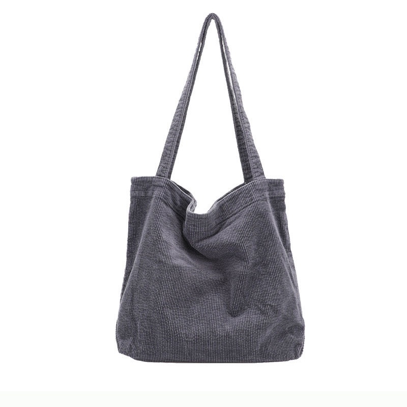 Túi xách IELGY bằng vải canvas sức chứa lớn thời trang Nhật Bản retro xinh xắn cho nữ