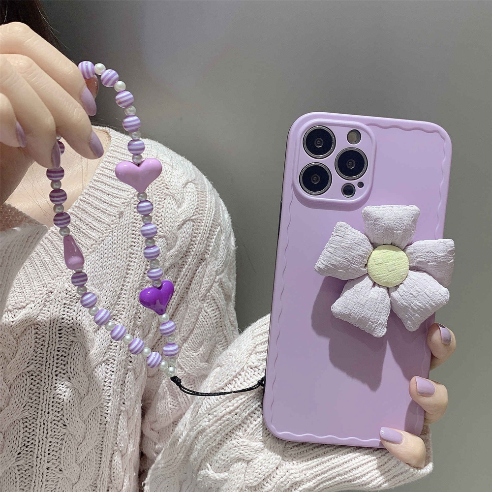 Ốp Điện Thoại tpu Mềm Màu Tím Cho iphone x xsmax 11 proamx 12 proamx 13proamx 7plus