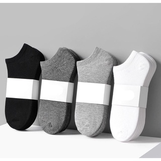 Set 10 đôi tất vớ trơn nam nữ cổ ngắn chuẩn xuất nhật - tất vớ cổ thấp unisex