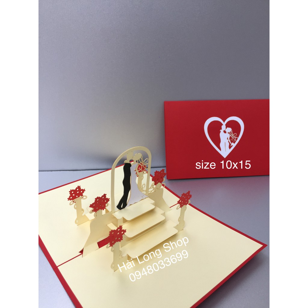 Đám Cưới 5  ( Bậc Thềm ) - Wedding - Thiệp 3D | BigBuy360 - bigbuy360.vn
