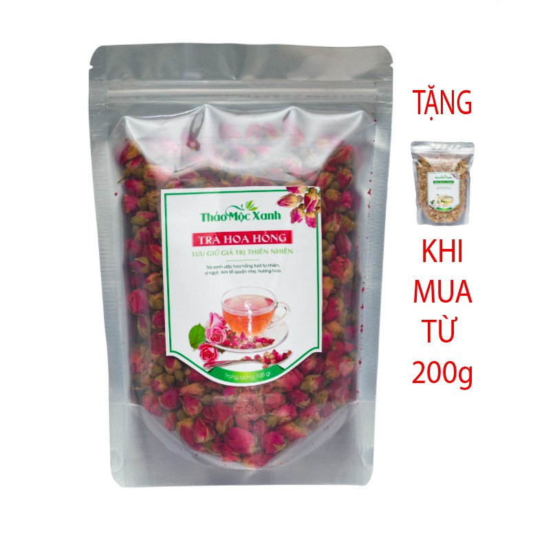Trà hoa hồng sấy khô 100g