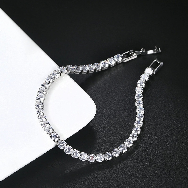 [Bán Chạy] [Vòng Tay Pha Lê zircon Sang Trọng Cho Nam Và Nữ] [Trang Sức Nam Và Nữ]