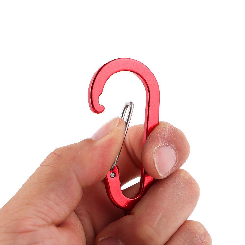 Set 1 / 2 / 5 Móc Khóa Leo Núi Đa Năng Hình Chữ S